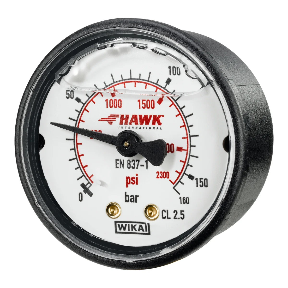 Accessoire HAWK Manometre - Axial / Assiale 160 bar G 1/4 M