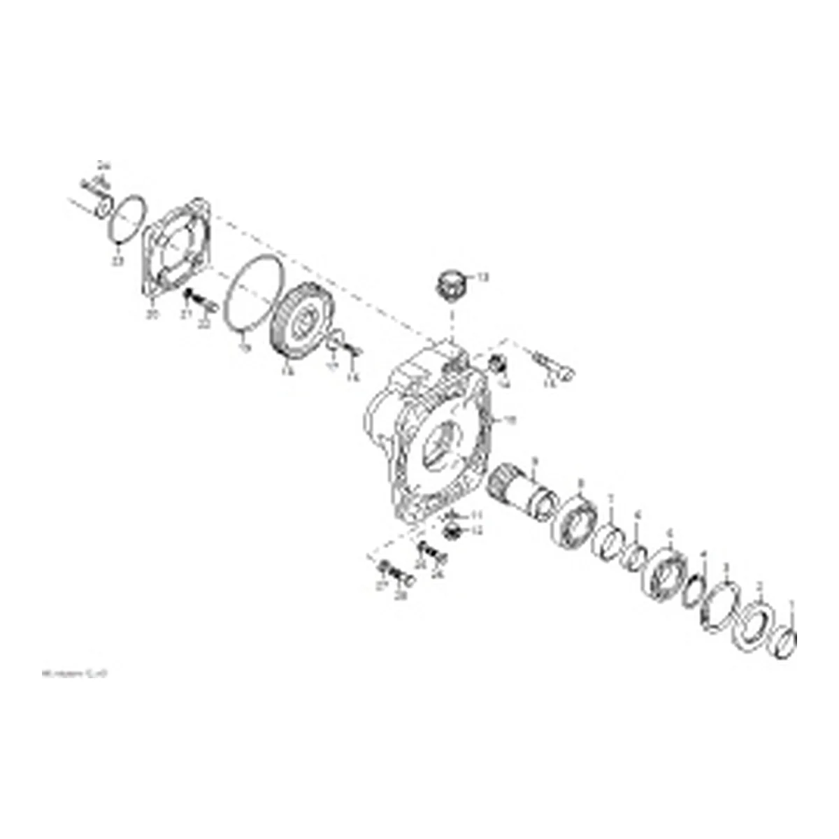 Réducteur ANNOVI REVERBERI Réducteur WG24 (AR 70080)