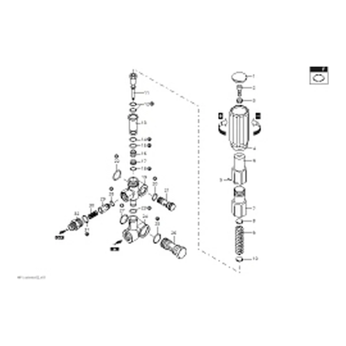Vanne ANNOVI REVERBERI Vanne de régulation VR 3B (AR 28281)